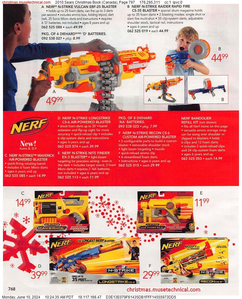 2010 Sears Christmas Book (Canada), Page 797