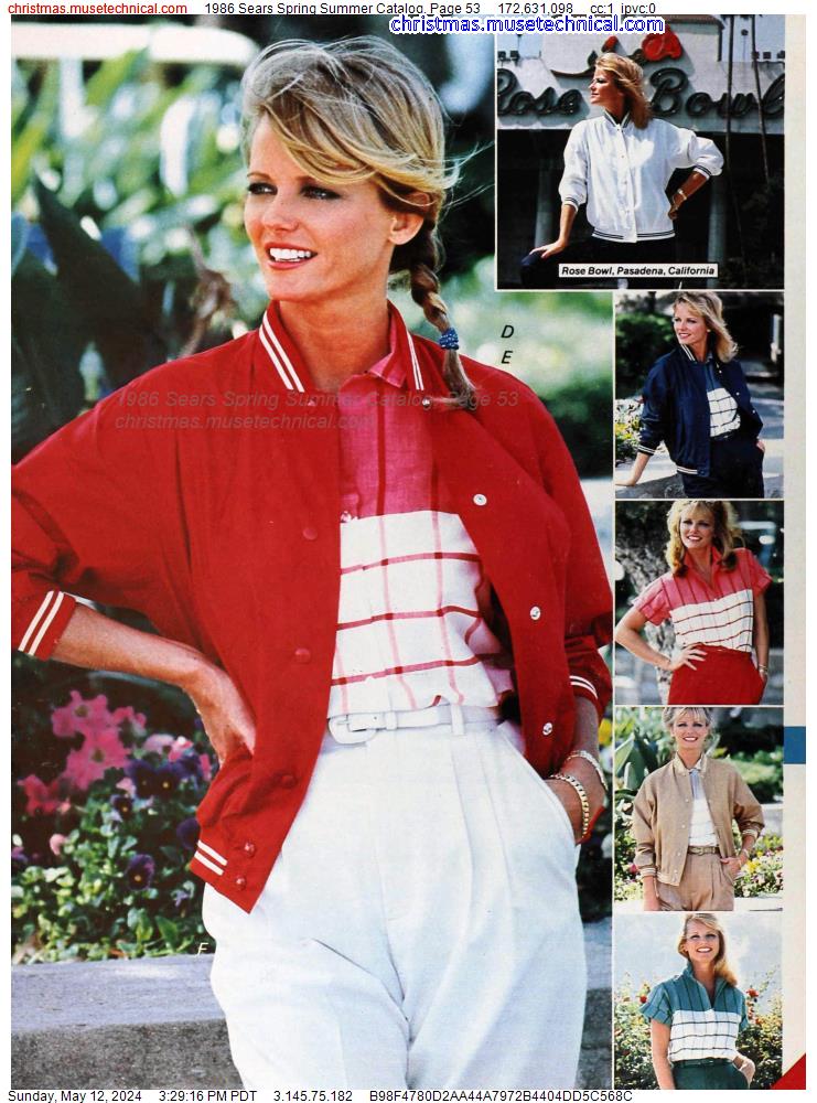 1986 Sears Spring Summer Catalog, Page 53