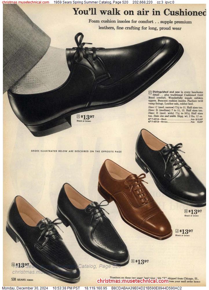 1959 Sears Spring Summer Catalog, Page 520