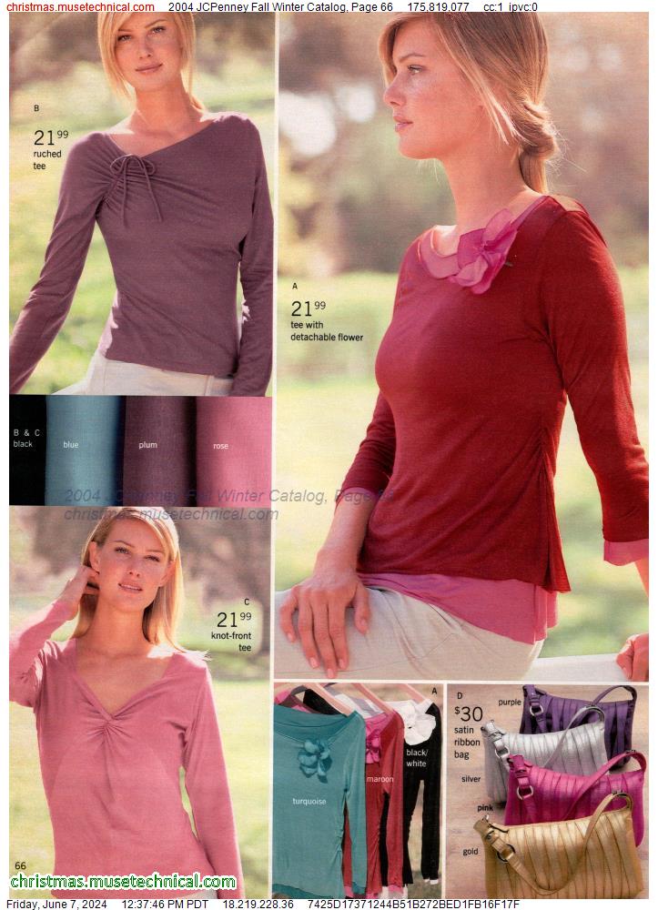 2004 JCPenney Fall Winter Catalog, Page 66