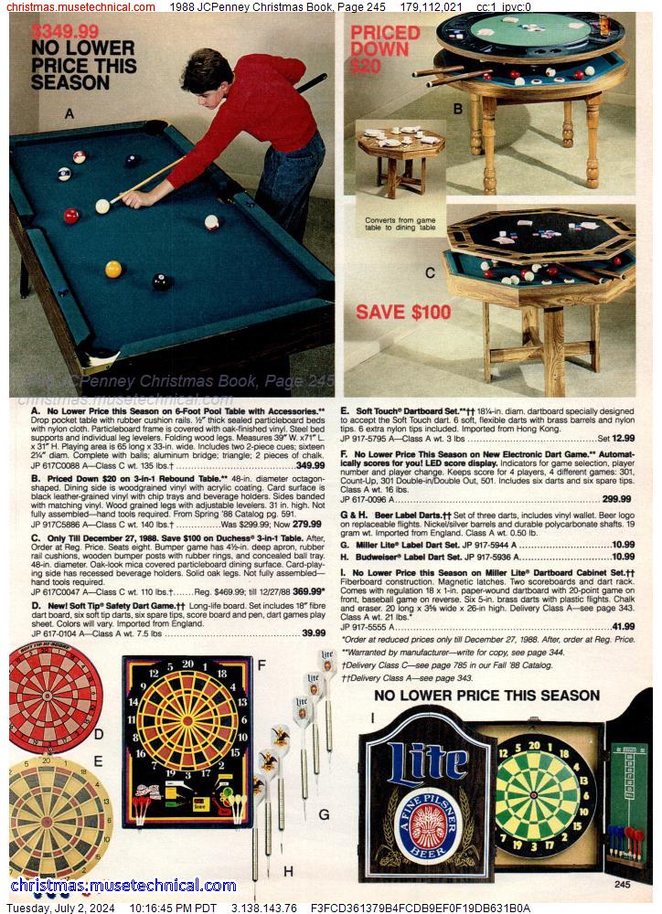 1988 JCPenney Christmas Book, Page 245