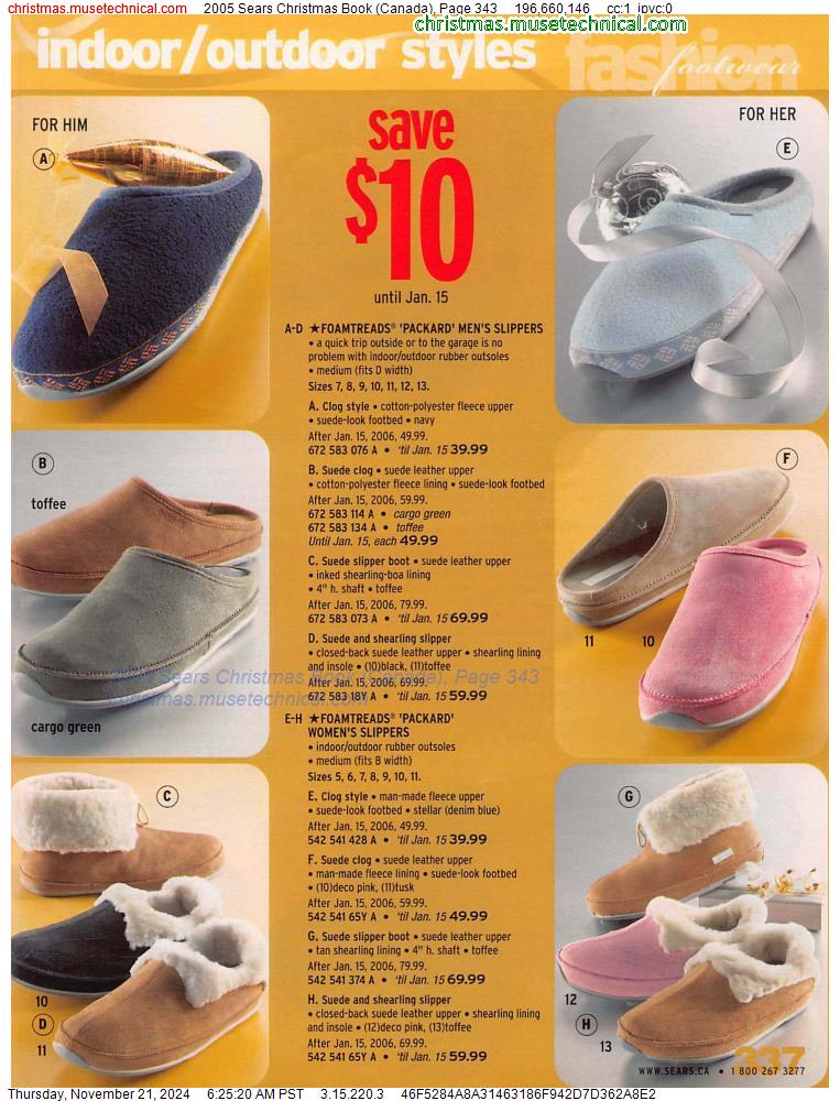 2005 Sears Christmas Book (Canada), Page 343