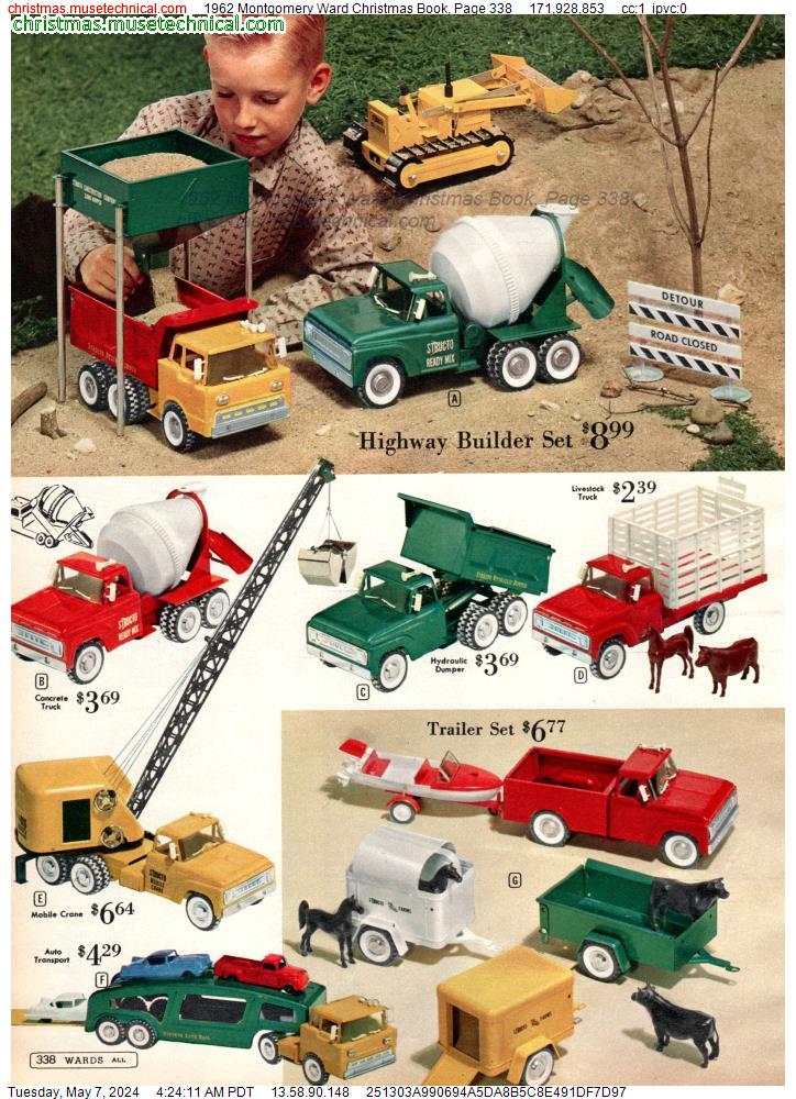 1962 Montgomery Ward Christmas Book, Page 338