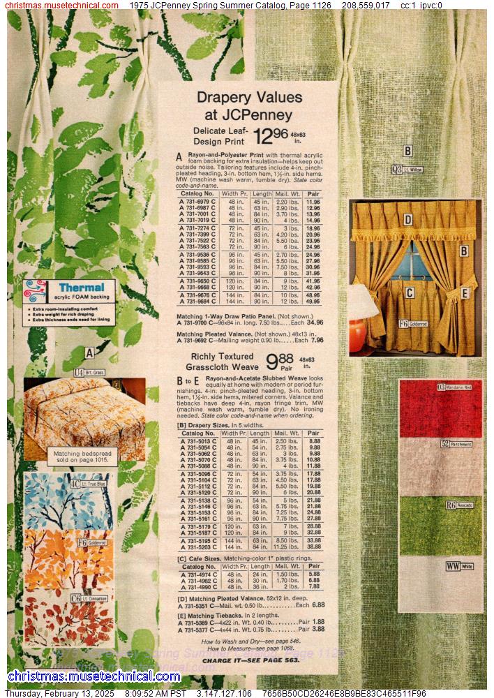 1975 JCPenney Spring Summer Catalog, Page 1126