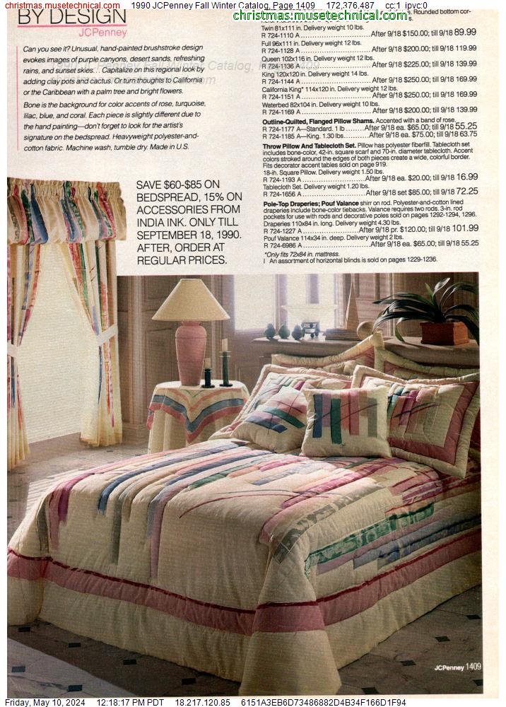 1990 JCPenney Fall Winter Catalog, Page 1409