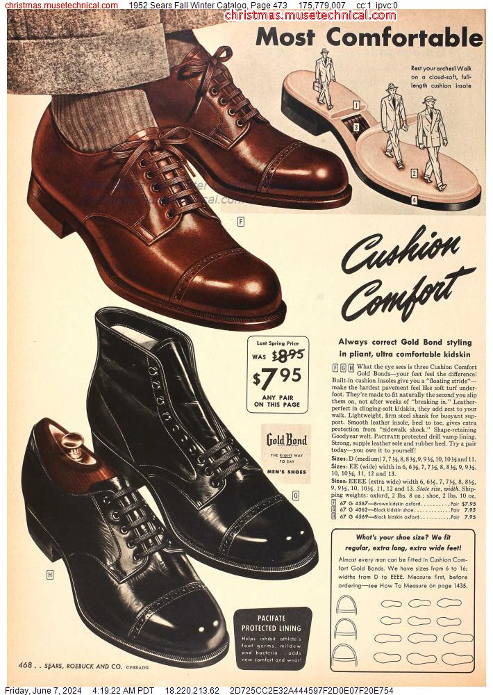 1952 Sears Fall Winter Catalog, Page 473