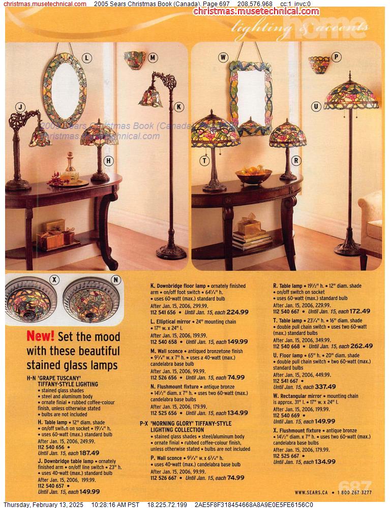 2005 Sears Christmas Book (Canada), Page 697