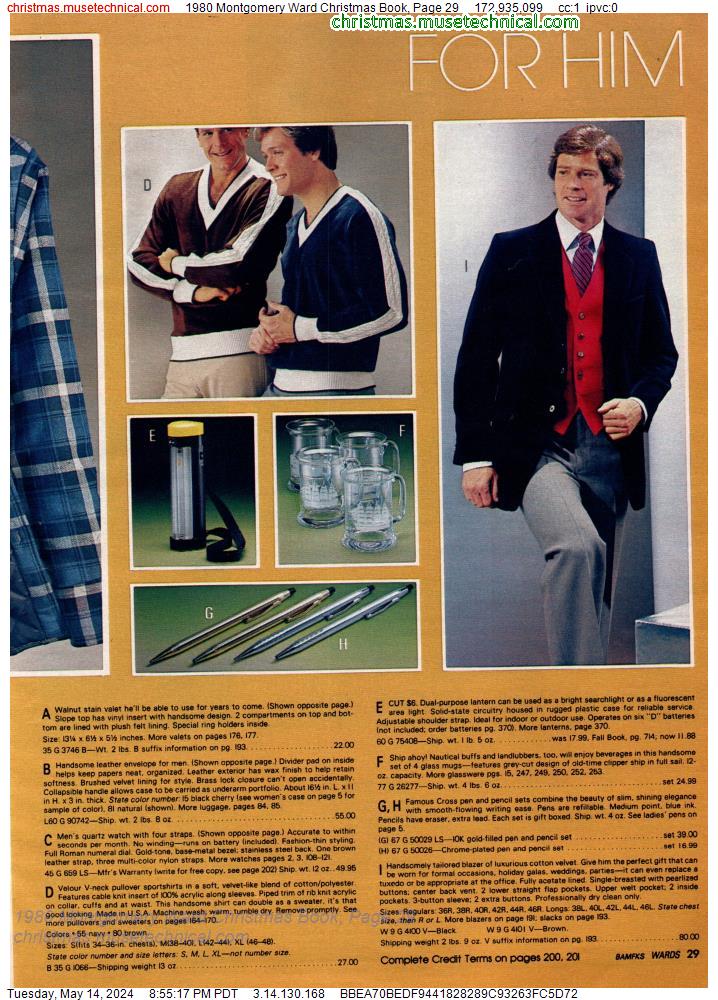 1980 Montgomery Ward Christmas Book, Page 29