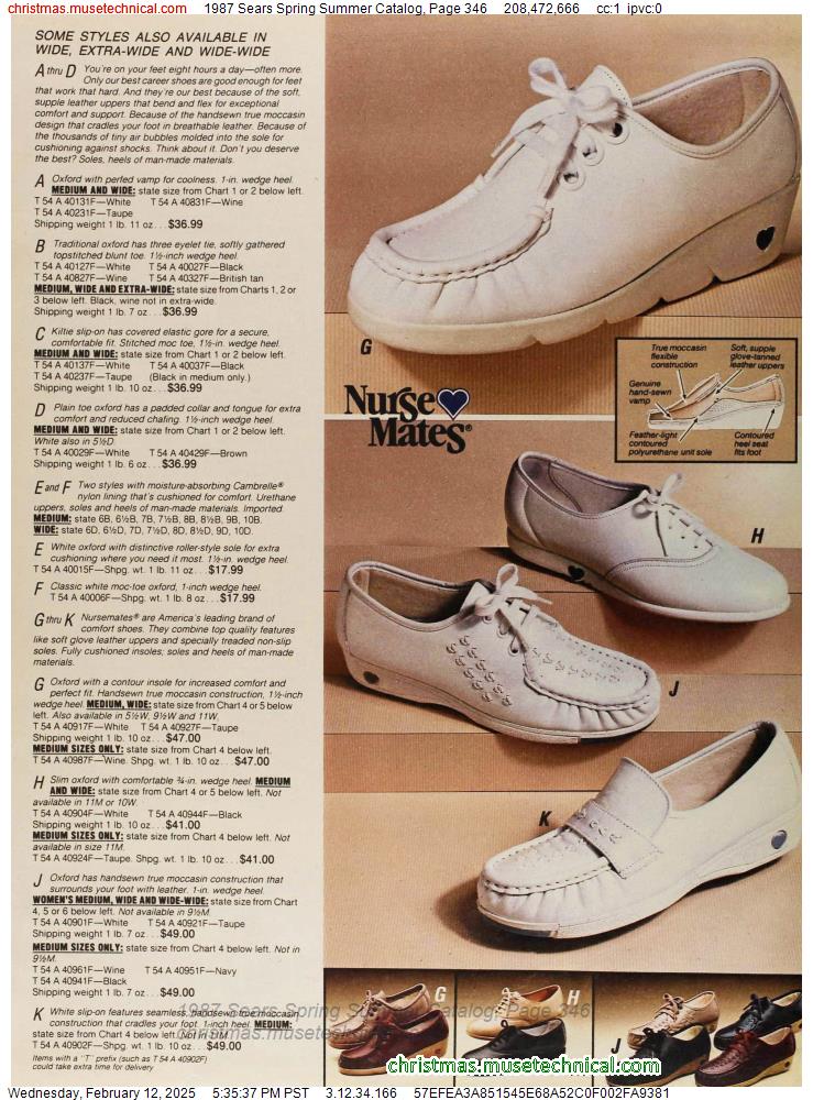 1987 Sears Spring Summer Catalog, Page 346