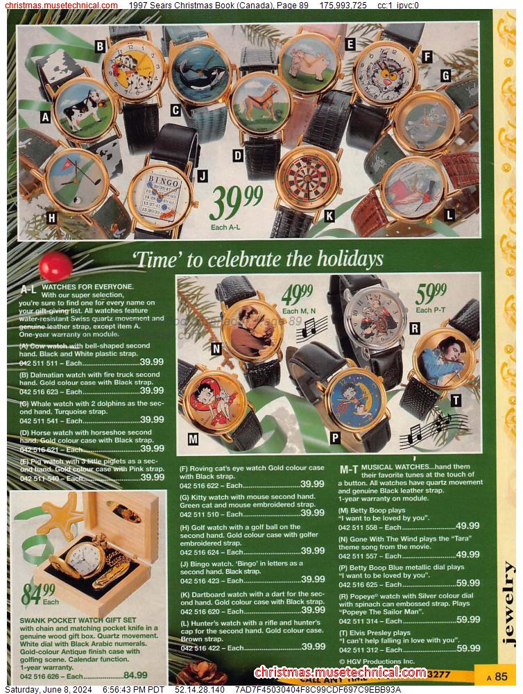 1997 Sears Christmas Book (Canada), Page 89