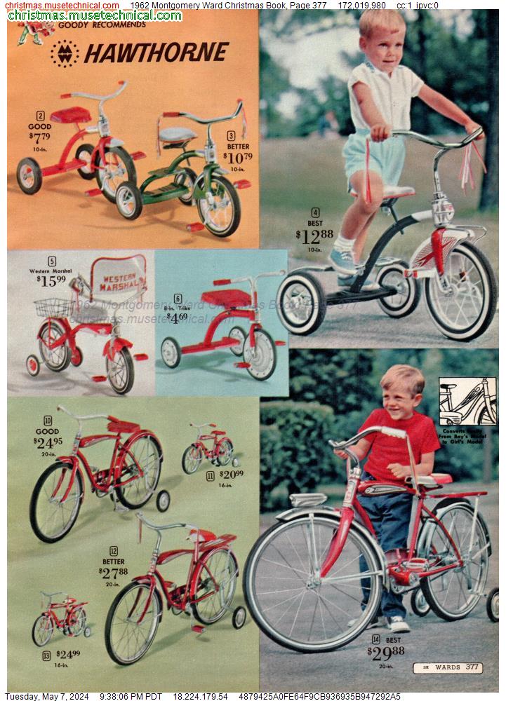 1962 Montgomery Ward Christmas Book, Page 377