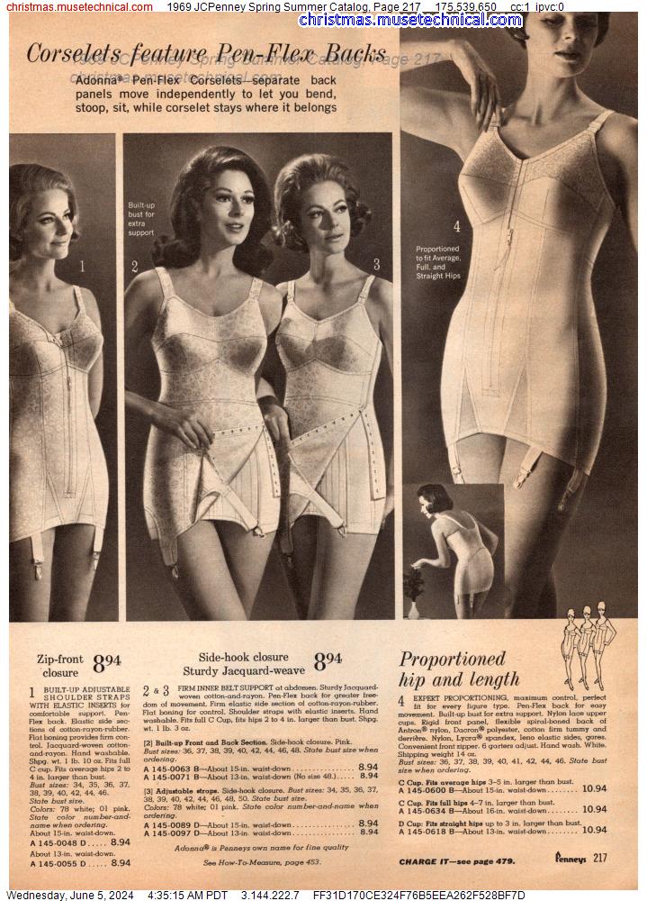 1969 JCPenney Spring Summer Catalog, Page 217