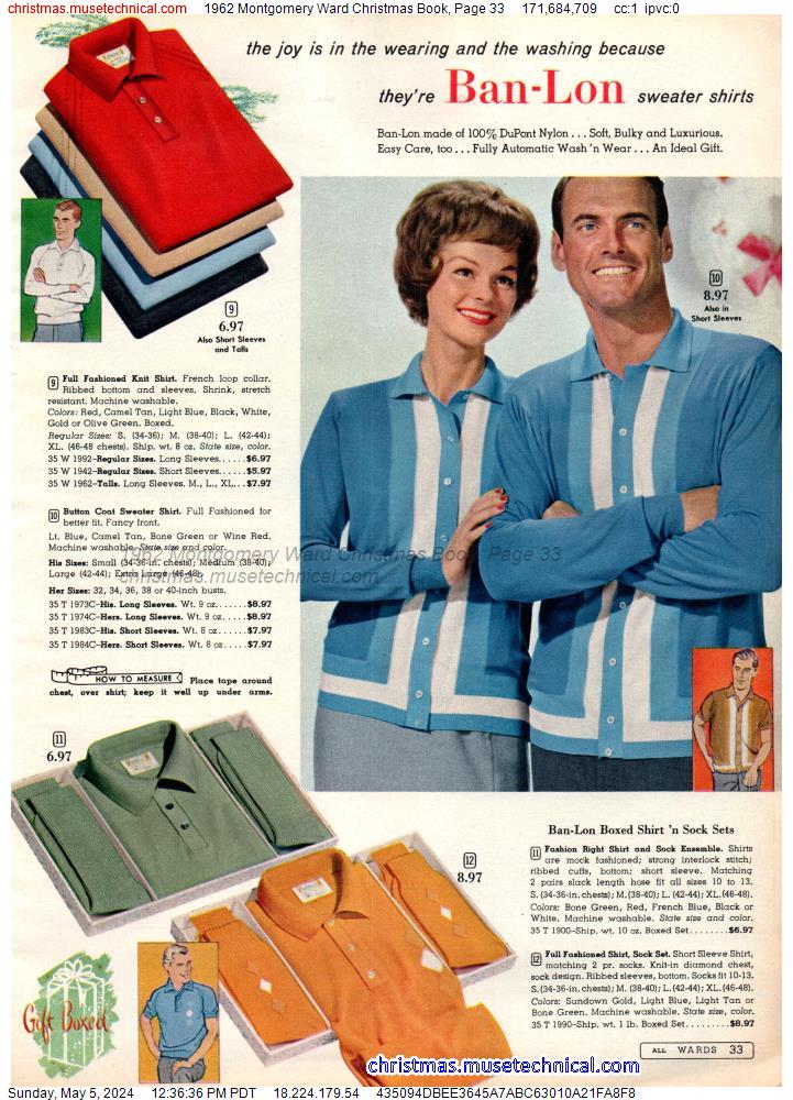 1962 Montgomery Ward Christmas Book, Page 33