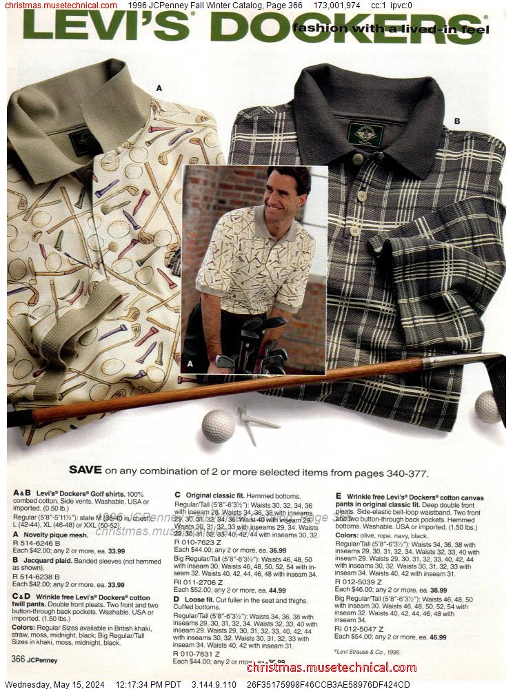1996 JCPenney Fall Winter Catalog, Page 366