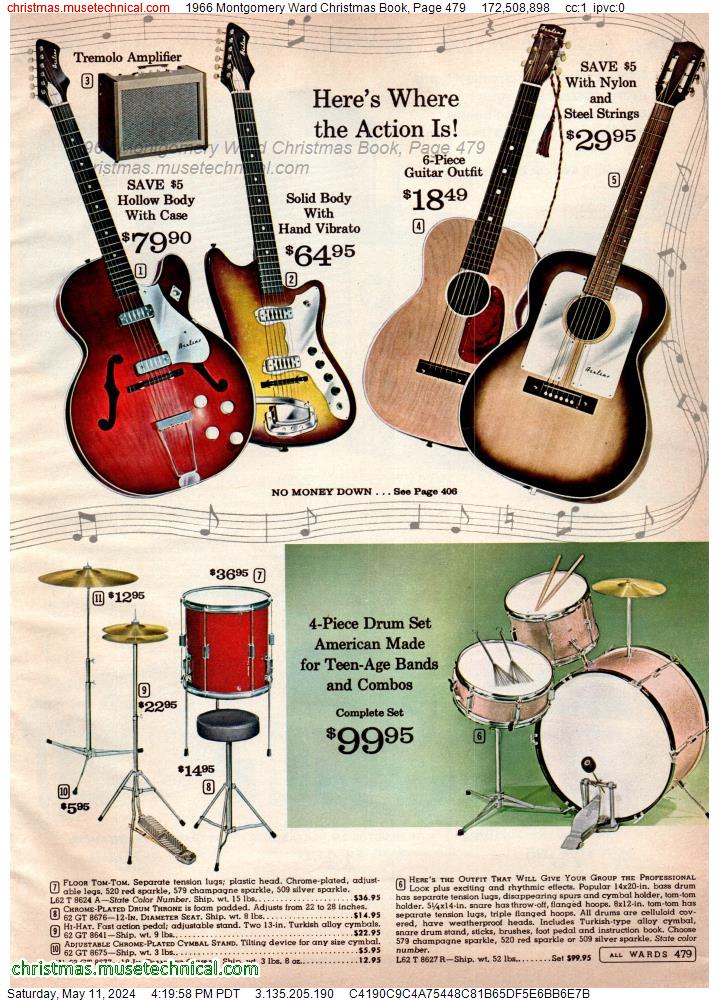 1966 Montgomery Ward Christmas Book, Page 479