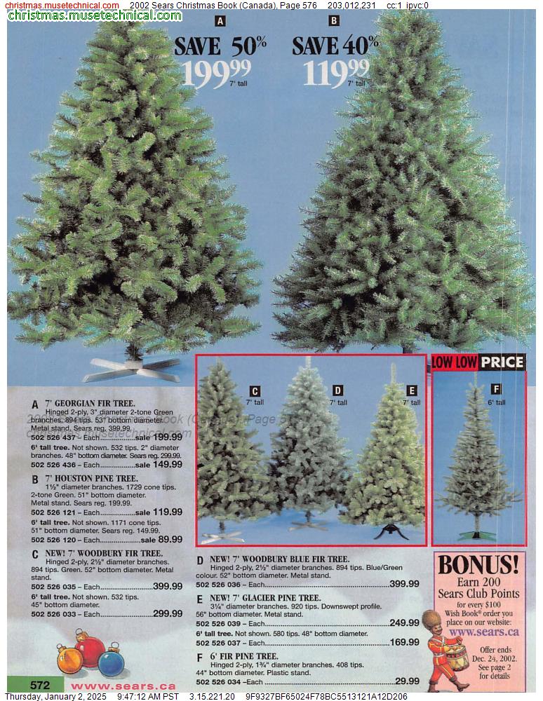 2002 Sears Christmas Book (Canada), Page 576