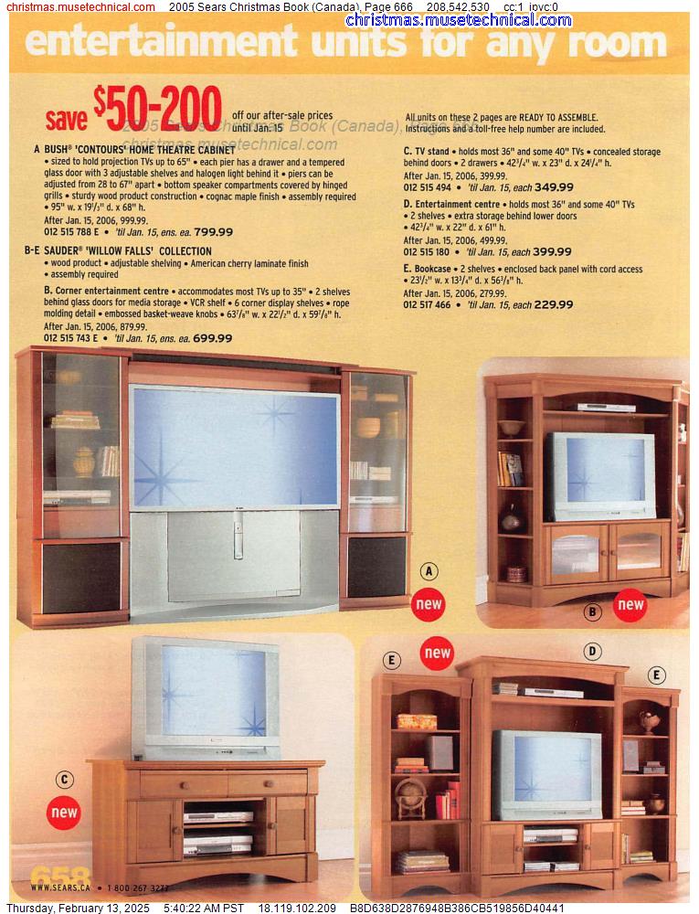 2005 Sears Christmas Book (Canada), Page 666