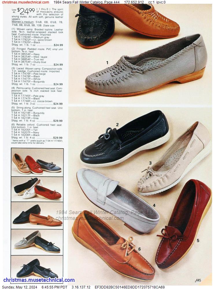 1984 Sears Fall Winter Catalog, Page 444
