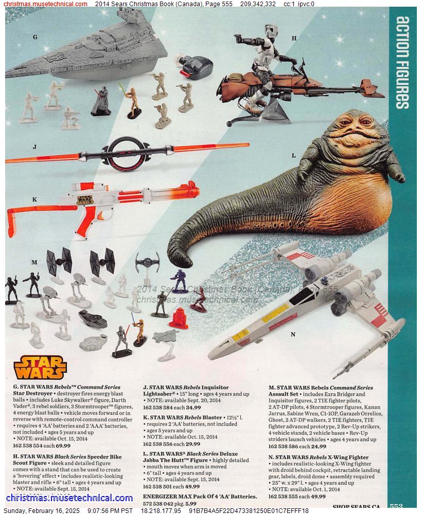 2014 Sears Christmas Book (Canada), Page 555