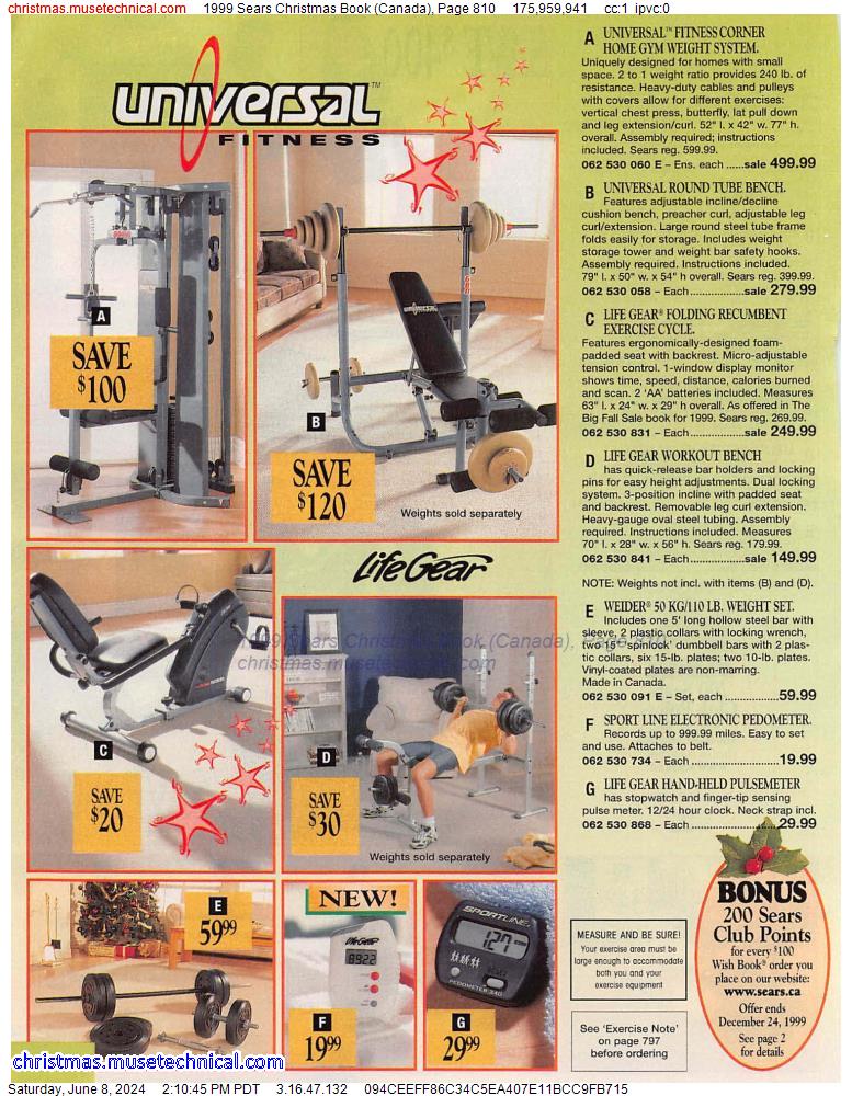 1999 Sears Christmas Book (Canada), Page 810