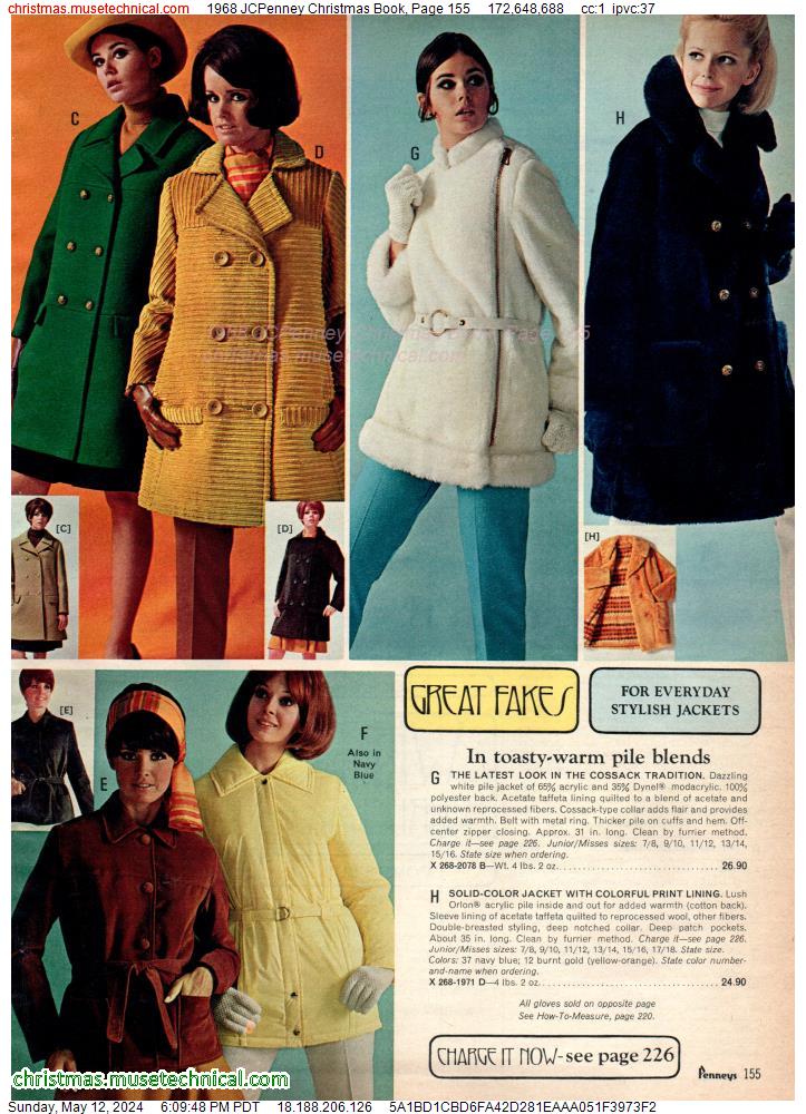 1968 JCPenney Christmas Book, Page 155