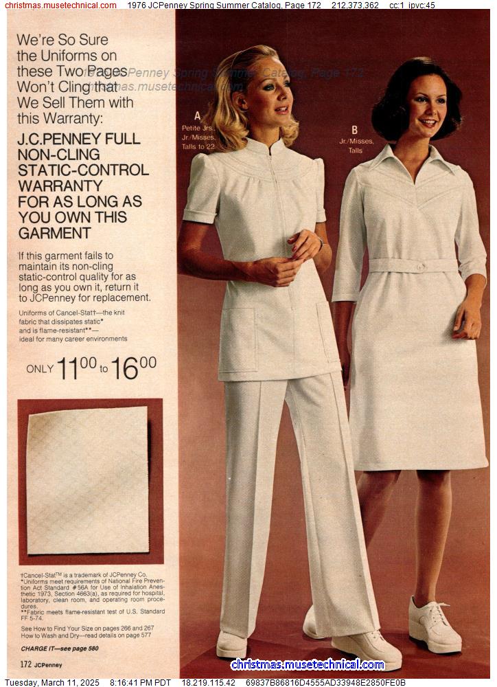 1976 JCPenney Spring Summer Catalog, Page 172