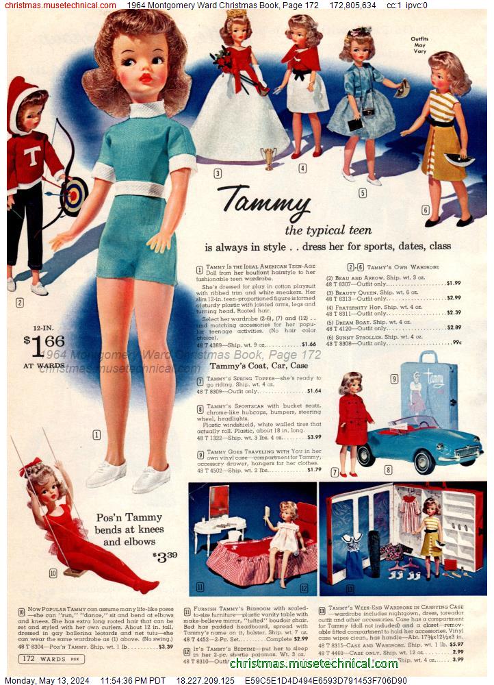 1964 Montgomery Ward Christmas Book, Page 172