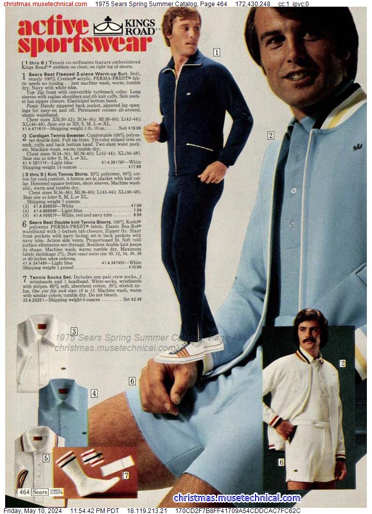 1975 Sears Spring Summer Catalog, Page 464