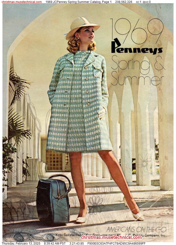 1969 JCPenney Spring Summer Catalog, Page 1