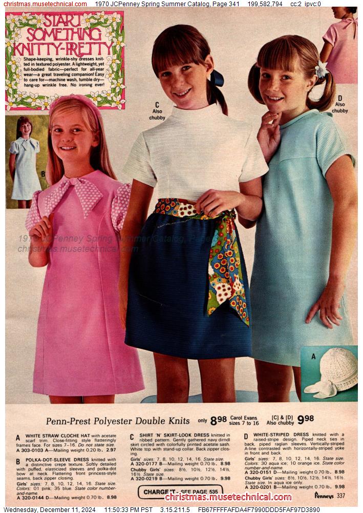 1970 JCPenney Spring Summer Catalog, Page 341