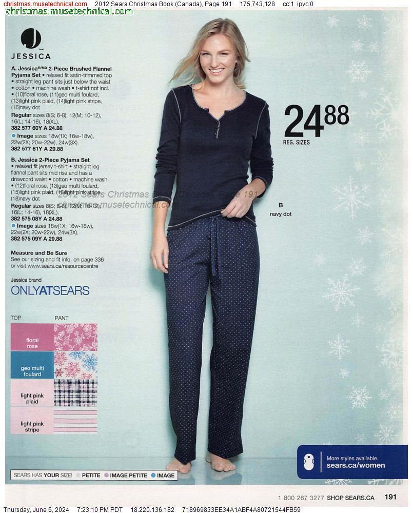 2012 Sears Christmas Book (Canada), Page 191