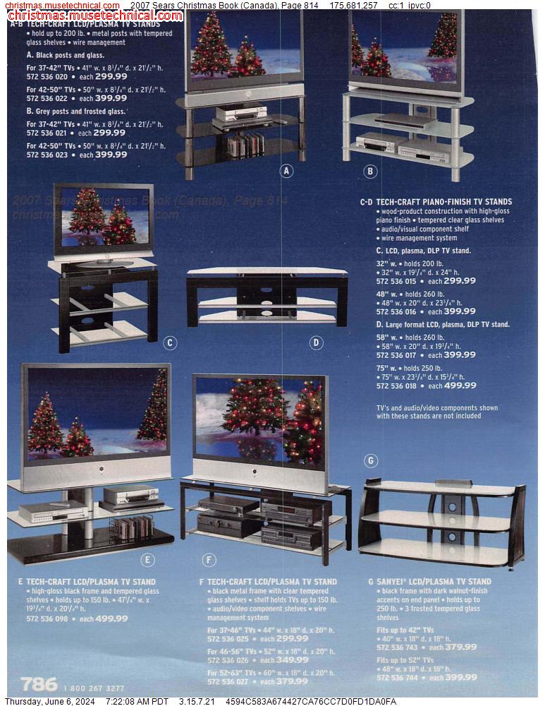 2007 Sears Christmas Book (Canada), Page 814
