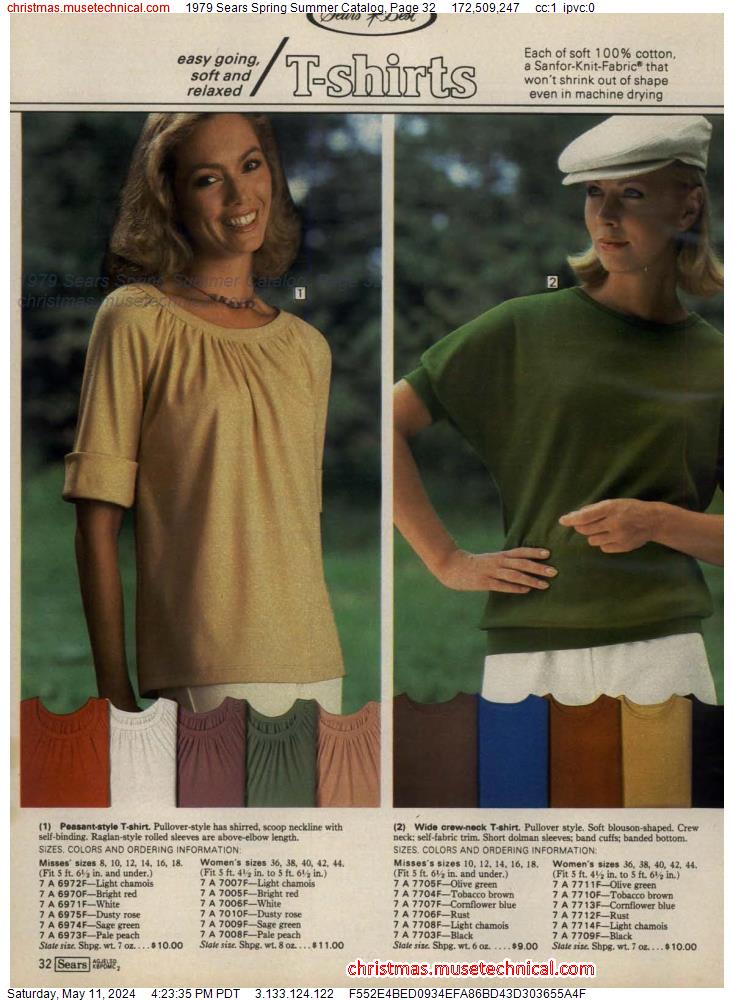 1979 Sears Spring Summer Catalog, Page 32