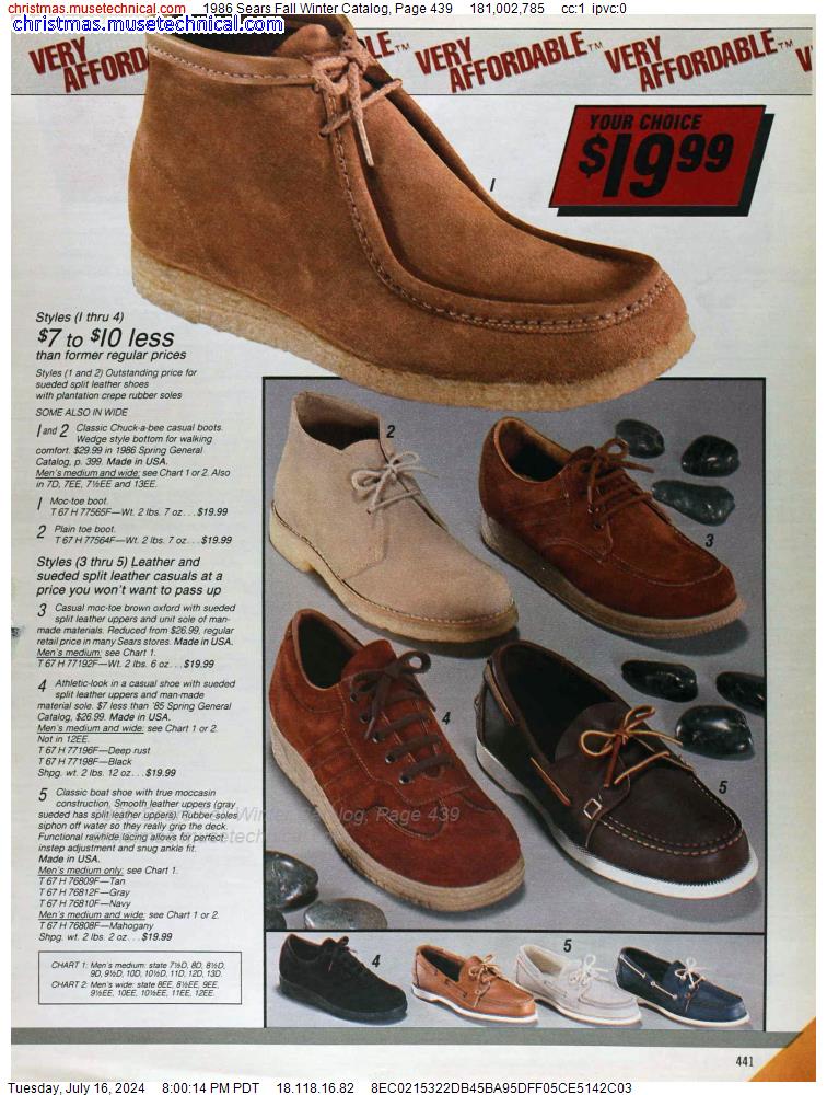 1986 Sears Fall Winter Catalog, Page 439