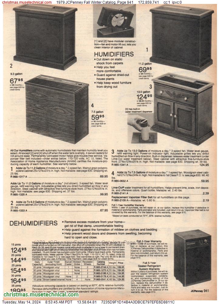 1979 JCPenney Fall Winter Catalog, Page 941