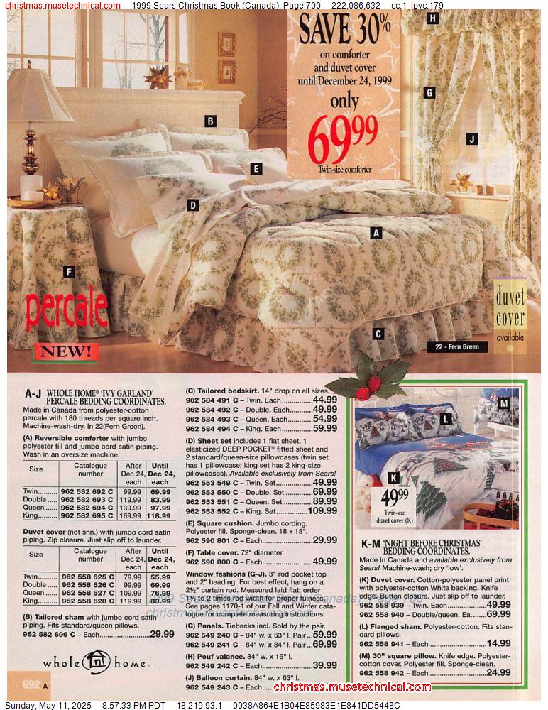1999 Sears Christmas Book (Canada), Page 700
