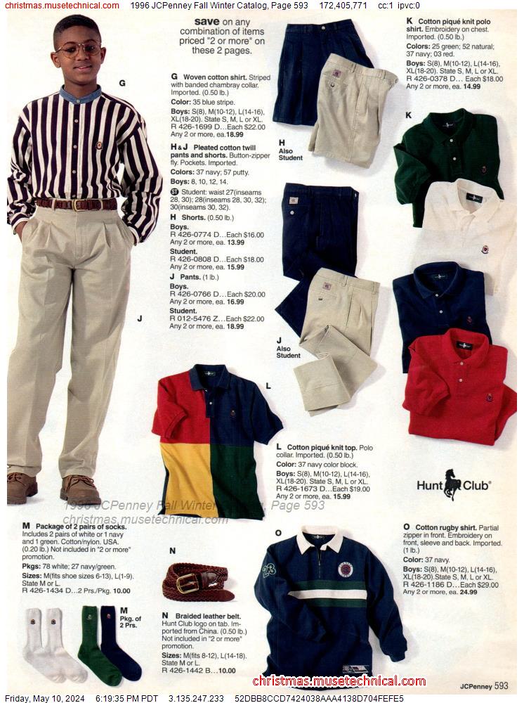 1996 JCPenney Fall Winter Catalog, Page 593