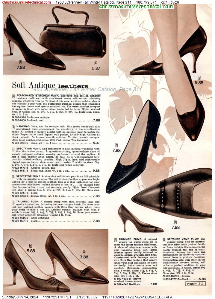 1963 JCPenney Fall Winter Catalog, Page 311