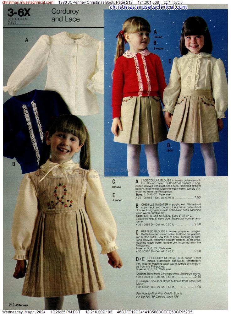 1980 JCPenney Christmas Book, Page 212