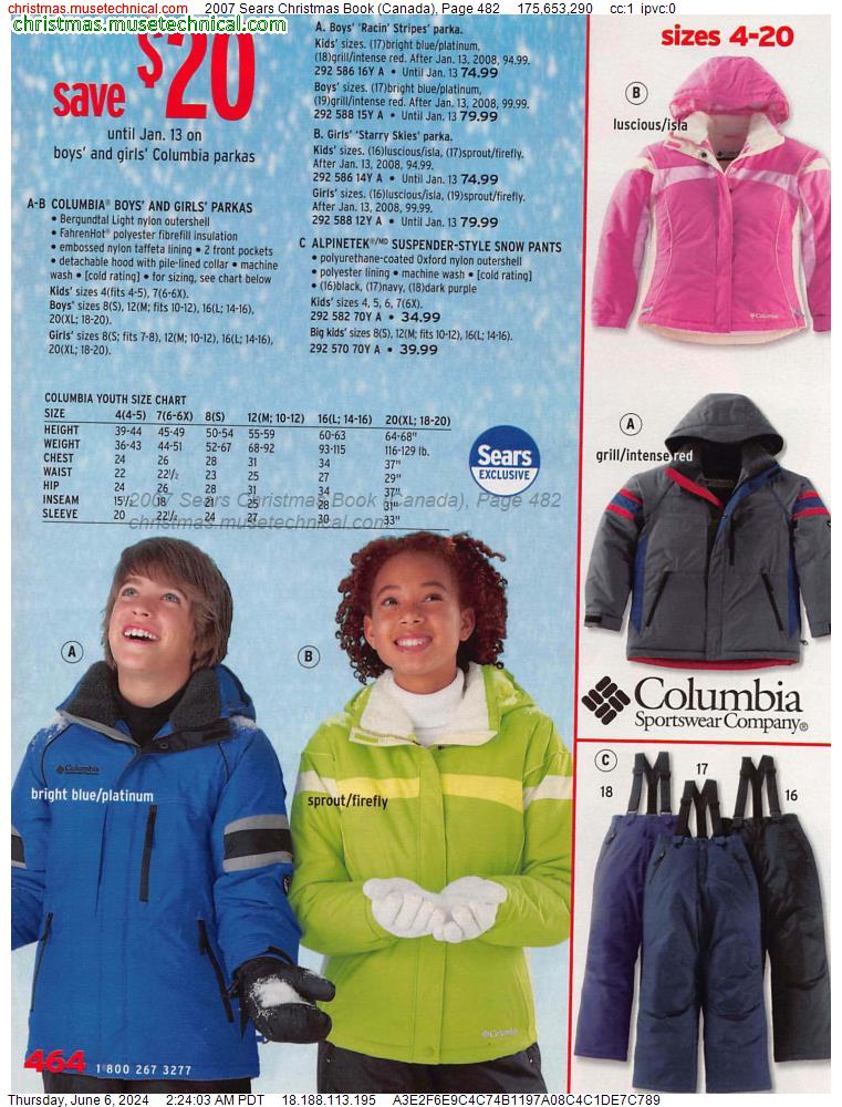 2007 Sears Christmas Book (Canada), Page 482