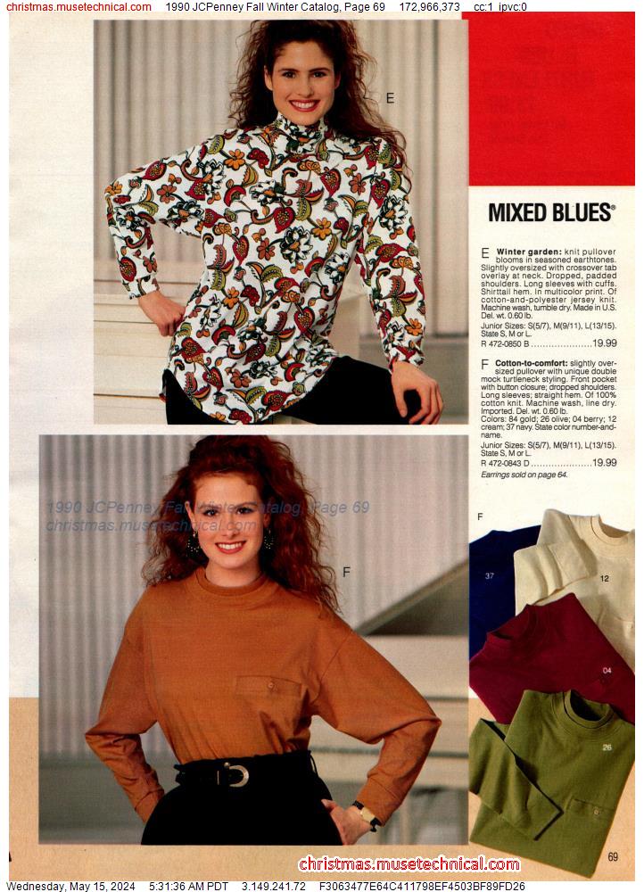 1990 JCPenney Fall Winter Catalog, Page 69