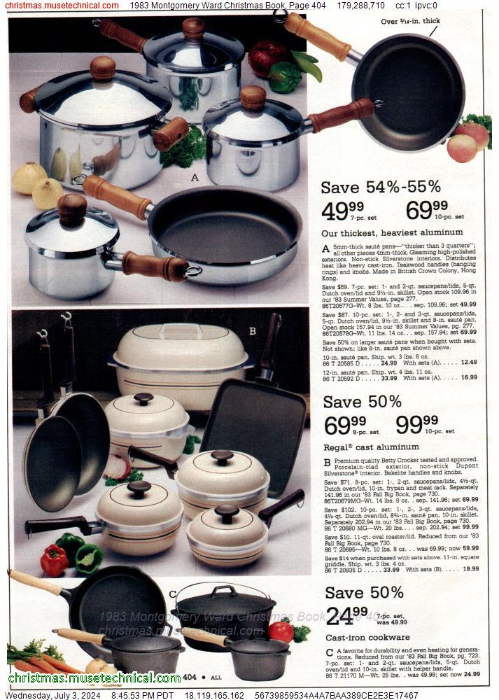 1983 Montgomery Ward Christmas Book, Page 404