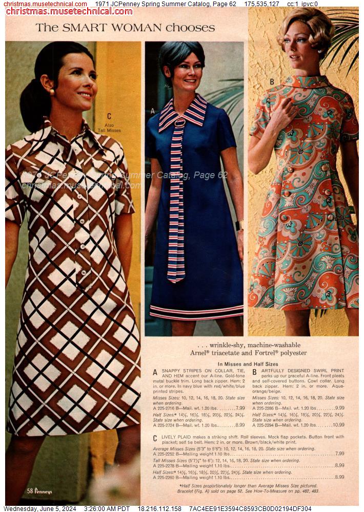 1971 JCPenney Spring Summer Catalog, Page 62