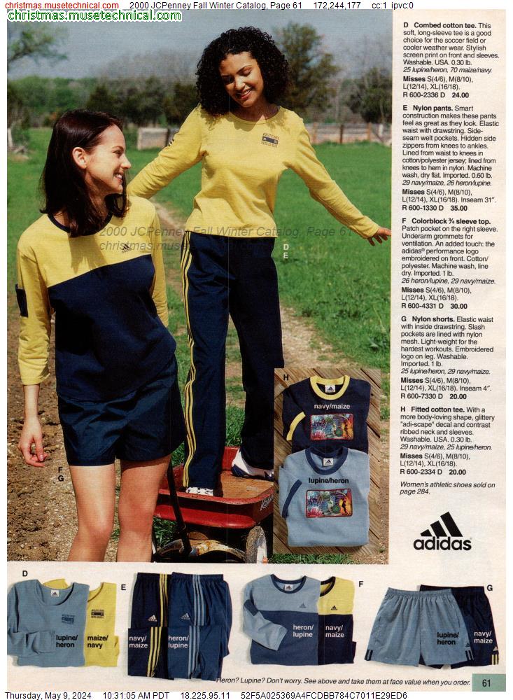 2000 JCPenney Fall Winter Catalog, Page 61