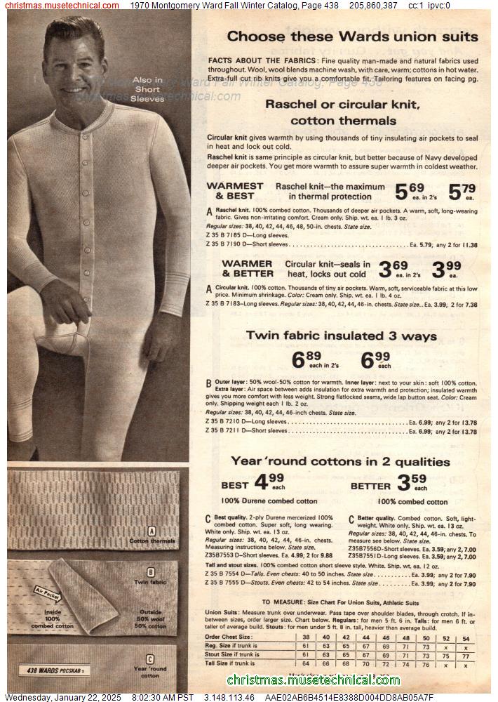 1970 Montgomery Ward Fall Winter Catalog, Page 438