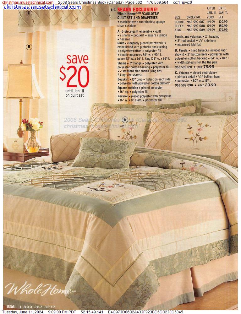 2008 Sears Christmas Book (Canada), Page 562