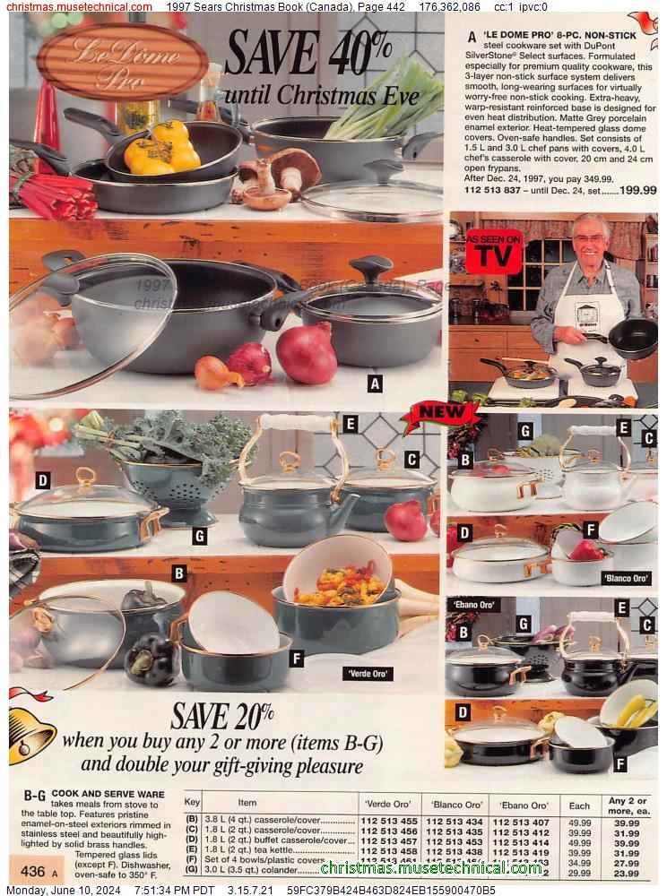 1997 Sears Christmas Book (Canada), Page 442