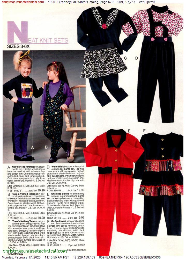 1990 JCPenney Fall Winter Catalog, Page 670