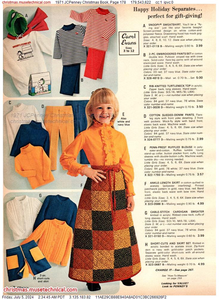 1971 JCPenney Christmas Book, Page 178