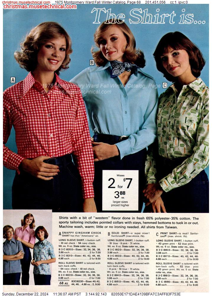 1975 Montgomery Ward Fall Winter Catalog, Page 68